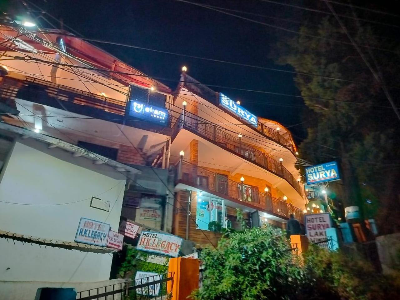 Hotel Surya Lake View Nainital Bagian luar foto